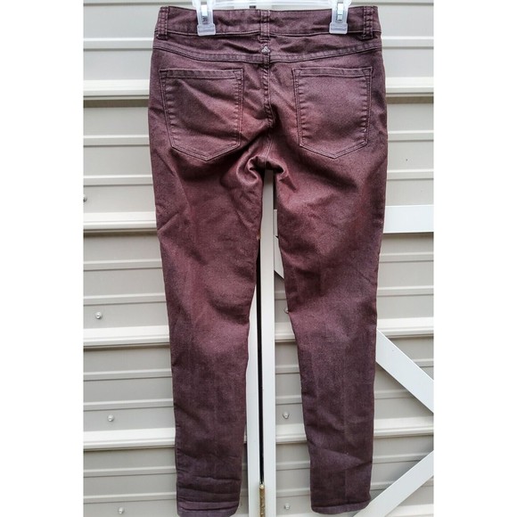 PrAna  Skinny Briann Women’s Pant - Size 0 Burgundy - Picture 3 of 3